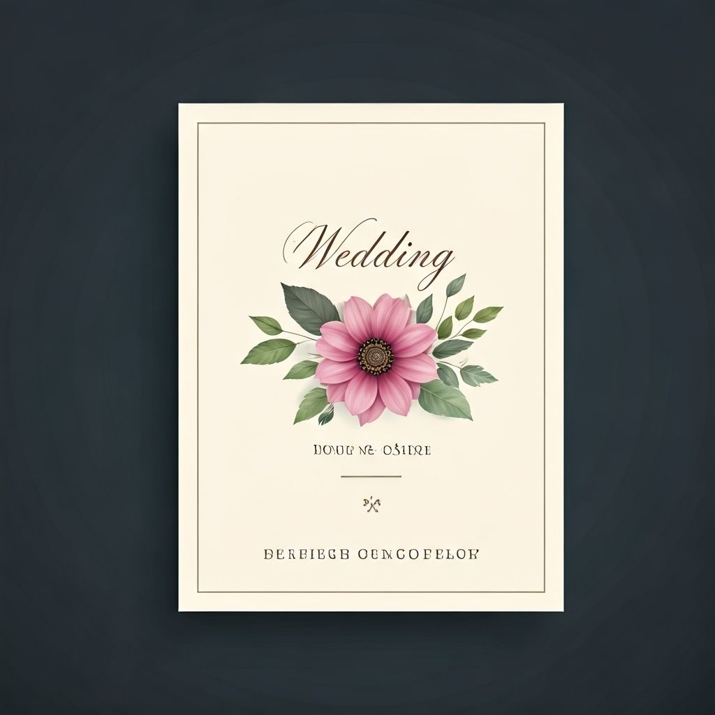 کارت عروسی مدرن